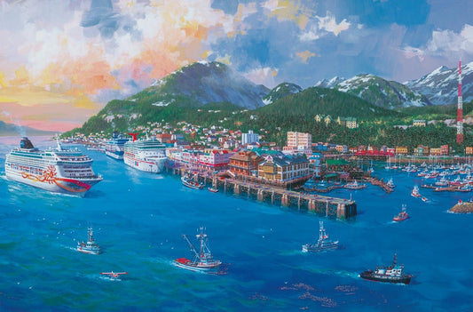 Alaska Ketchikan by Alexander Chen - 2023 Limited Edition Seriolithograph