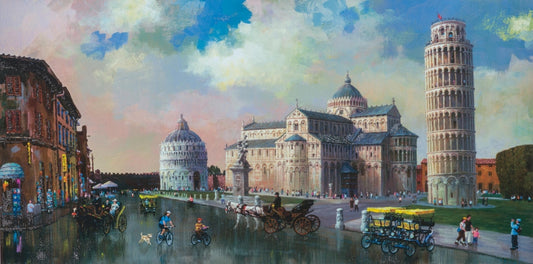 "Pisa" by Alexander Chen (UNFRAMED)